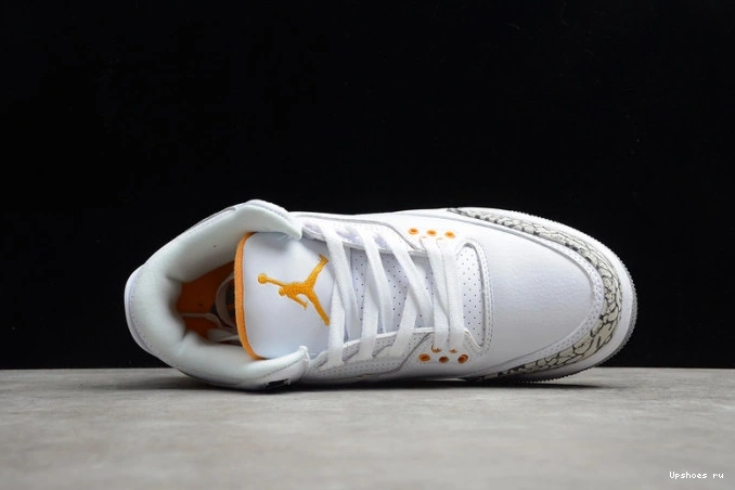 3 Orange Air Retro Laser CK9246-108 (W) Jordan 0713